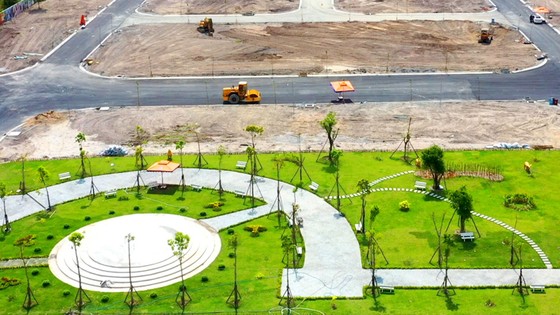 Golden Future City chuẩn bị bàn giao nền cho khách hàng ảnh 1