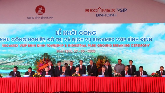 Khởi công Khu Công nghiệp, Đô thị và Dịch vụ Becamex VSIP Bình Định ảnh 3