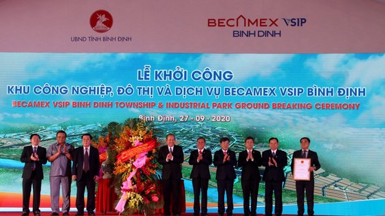 Khởi công Khu Công nghiệp, Đô thị và Dịch vụ Becamex VSIP Bình Định ảnh 2