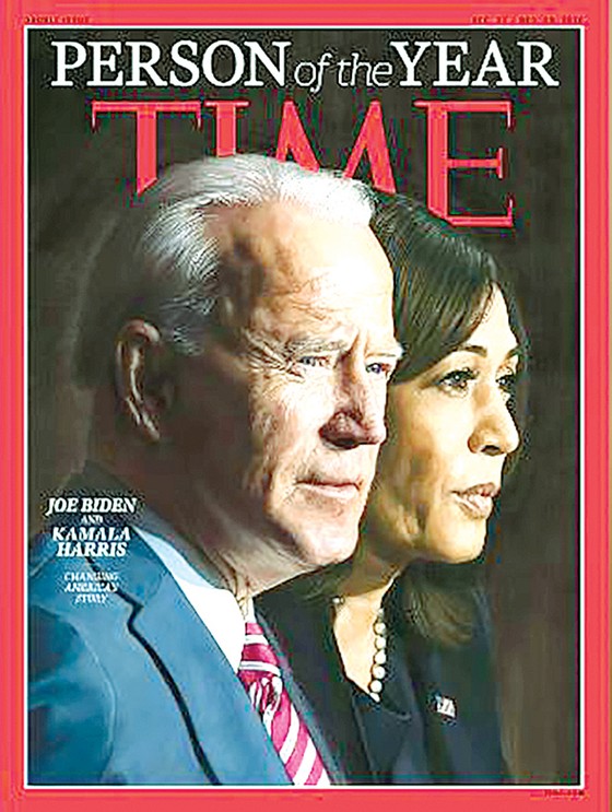 Tổng thống đắc cử Joe Biden là Nhân vật của năm 2020 ảnh 1