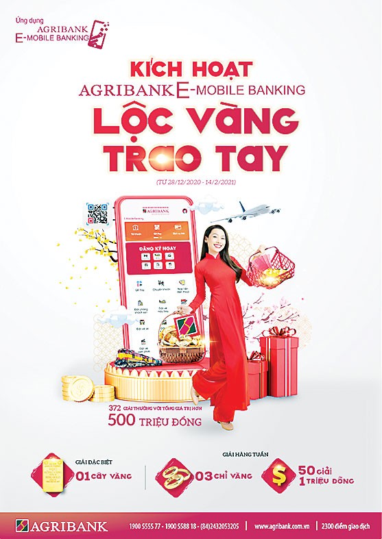 Agribank cung cấp nhiều giải pháp thanh toán không dùng tiền mặt, giao dịch an toàn phòng chống dịch Covid-19 ảnh 1