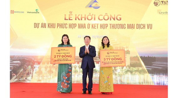 T&T Group khỏi công khu phức hợp nhà ở - thương mại dịch vụ tại trung tâm TP Long Xuyên ảnh 2