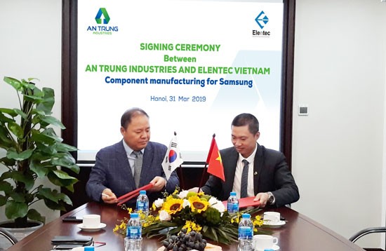 An Phát Holdings trở thành nhà cung cấp của Samsung ảnh 1