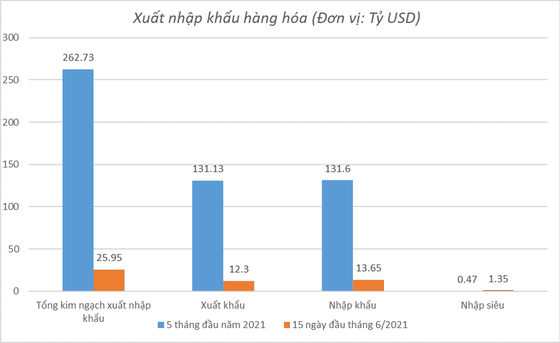 Nhập siêu 1,35 tỷ USD trong nửa đầu tháng 6, có đáng lo? ảnh 1