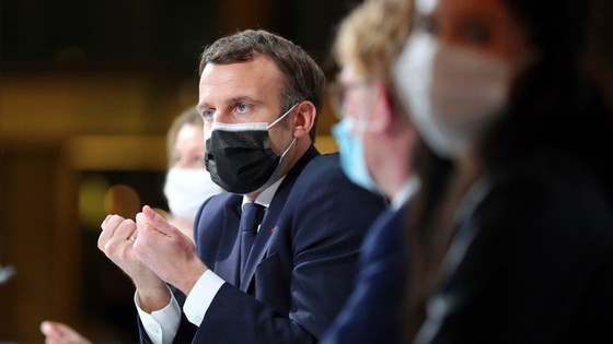 Tổng thống Pháp Emmanuel Macron mắc Covid-19 - Ảnh 1. Tổng thống Pháp Emmanuel Macron mắc Covid-19 - Ảnh 1.