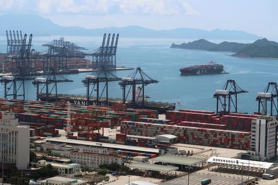Cảng Yantian tại Thâm Quyến, Trung Quốc - Ảnh: Reuters