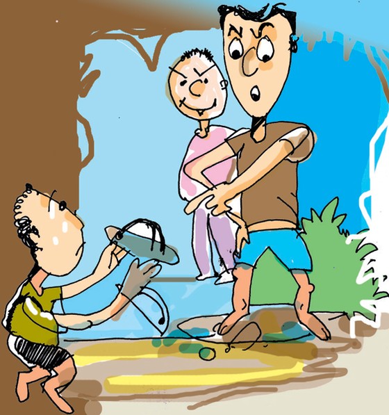 Thời xách dép ảnh 1