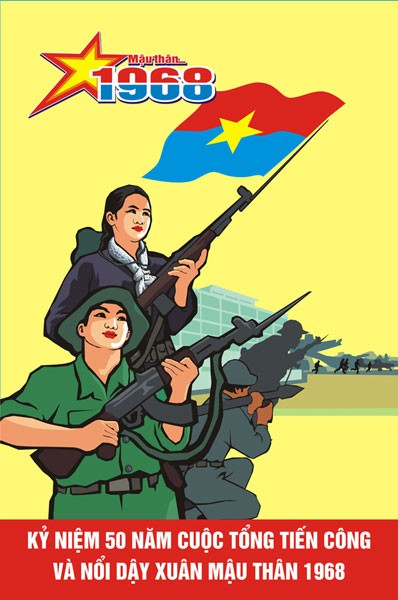 Trao giải sáng tác tranh cổ động kỷ niệm 50 năm cuộc Tổng tiến công và nổi dậy Xuân Mậu Thân 1968 ảnh 1