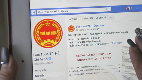 Sử dụng mạng xã hội để giảm áp lực trong quyết toán thuế ảnh 1