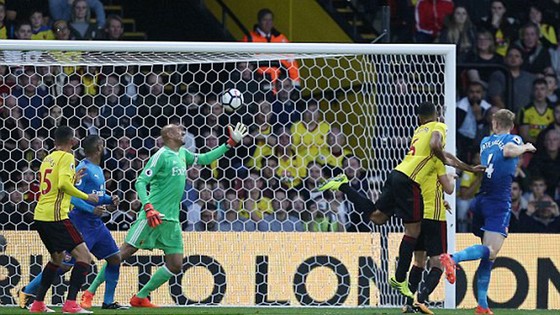 Pháo thủ Arsenal "trắng tay" trước chủ nhà Watford ảnh 1