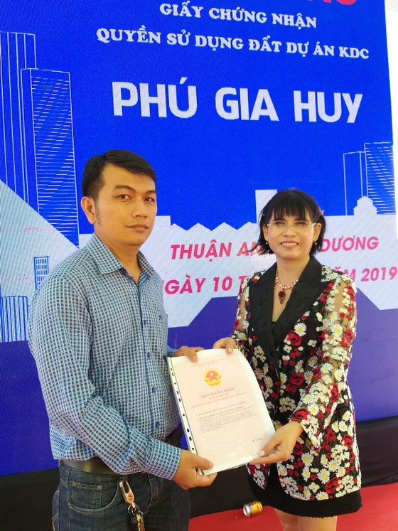 Dự án Phú Gia Huy giao sổ đỏ ảnh 5
