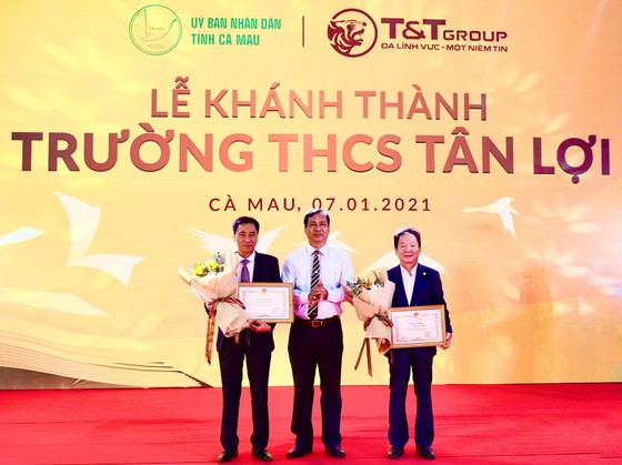 Tập đoàn T&T Group tài trợ xây dựng trường học tại tỉnh Cà Mau ảnh 1