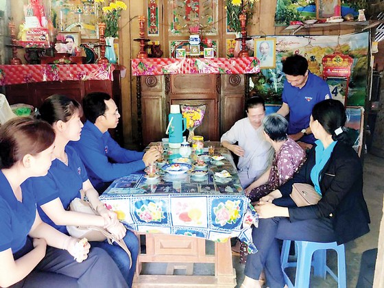 Công ty Xổ số Đồng Tháp tổ chức hoạt động về nguồn, thăm hỏi các gia đình có công với cách mạng ảnh 1