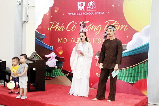 Cùng vui 'Phá cỗ Trăng rằm' tại Worldkids Thủ Đức ảnh 1