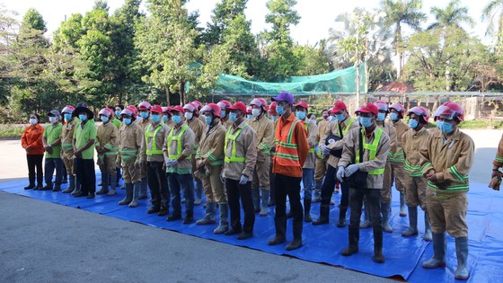 VWS phối hợp với Công an huyện Bình Chánh tổ chức diễn tập PCCC ảnh 2