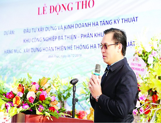 Công ty CP và Phát triển và Kinh doanh nhà (HDTC): Khởi công Dự án đầu tư xây dựng và kinh doanh hạ tầng kỹ thuật khu công nghiệp Bá Thiện ảnh 1