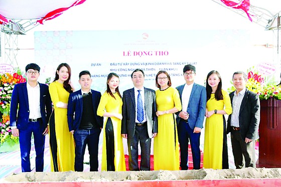 Công ty CP và Phát triển và Kinh doanh nhà (HDTC): Khởi công Dự án đầu tư xây dựng và kinh doanh hạ tầng kỹ thuật khu công nghiệp Bá Thiện ảnh 3