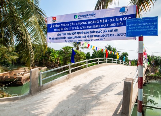 Khang Điền trao tặng 2 cây cầu nông thôn tại tỉnh Tiền Giang ảnh 3
