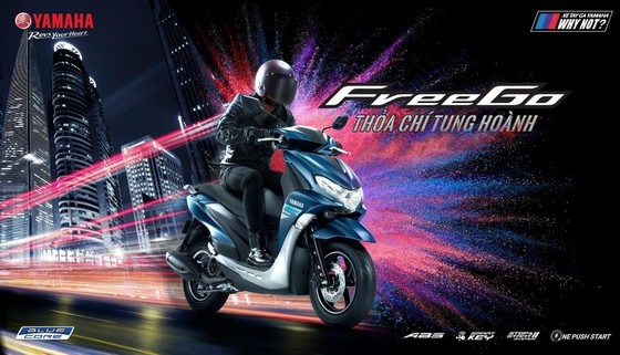 Công ty Yamaha Motor Việt Nam chính thức giới thiệu mẫu xe tay ga FreeGo 125cc với thông điệp “Thỏa chí tung hoành”. ảnh 1
