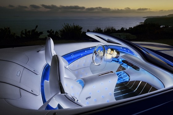 Maybach 6 Cabriolet concept - xe mui tran hang sang moi cua Mercedes hinh anh 5
