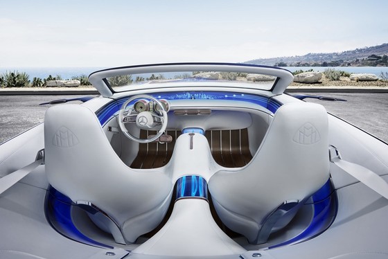 Maybach 6 Cabriolet concept - xe mui tran hang sang moi cua Mercedes hinh anh 4