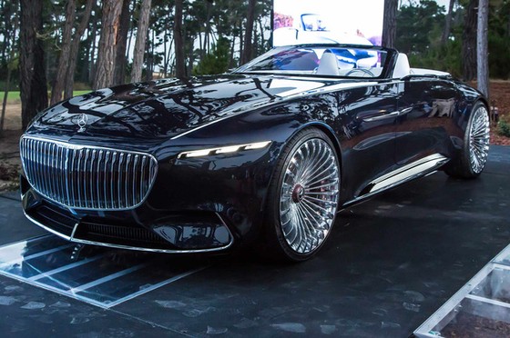 Chiêm ngưỡng vẻ đẹp xuất sắc của Vision Mercedes-Maybach 6 Cabriolet ngoài đời thực - Ảnh 13. Chiêm ngưỡng vẻ đẹp xuất sắc của Vision Mercedes-Maybach 6 Cabriolet ngoài đời thực - Ảnh 13.
