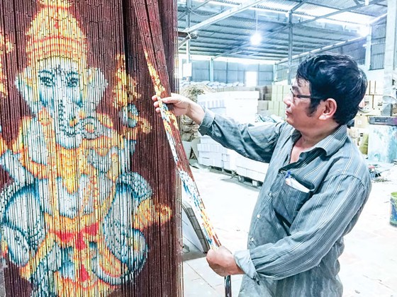 Mành trúc Củ Chi vươn ra thế giới ảnh 2