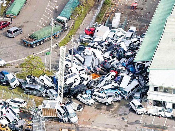 Siêu bão Jebi tàn phá Nhật Bản ảnh 1