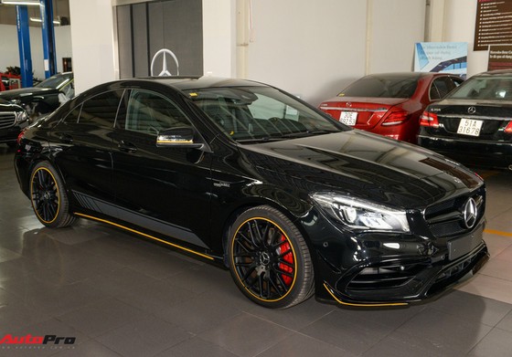Mercedes-Benz CLA45 AMG Yellow Night Edition, giá 2,578 tỷ đồng ảnh 1
