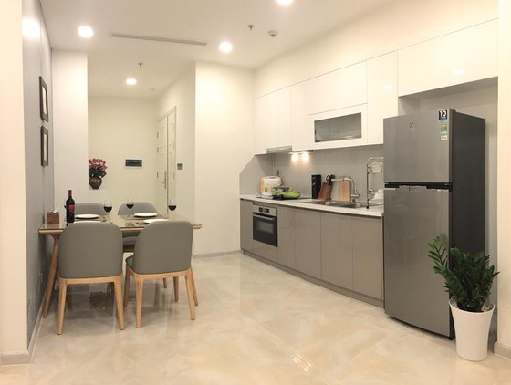 Không gian bếp tối giản ảnh 1