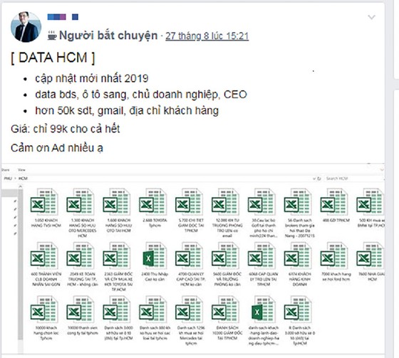 Thông tin cá nhân bị lạm dụng ảnh 1