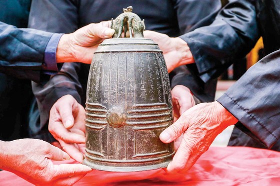 Bí ẩn chuông đồng cổ nhất đất kinh thành ảnh 1