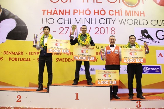 Billiards carom 3 băng tự tin tham dự World Cup Blankenberge 2018 ảnh 1