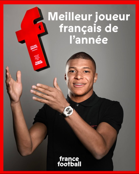 Kylian Mbappe qua mặt Griezmann để đoạt giải Cầu thủ Pháp xuất sắc nhất năm 2018 ảnh 1