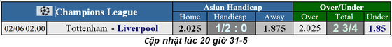 Lịch thi đấu chung kết Champions League: Tottenham chống Liverpool ảnh 2