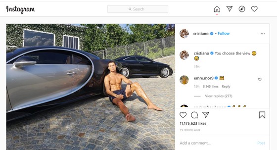 Ronaldo mua siêu xe Bugatti 8,5 triệu bảng mừng Juventus vô địch Serie A ảnh 4