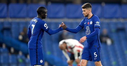 N'Golo Kante trở lại giúp Jorginho 