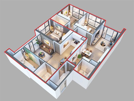 Căn hộ Dual Key Officetel Vinhomes West Point “thỏi nam châm” mới BĐS thủ đô ảnh 1