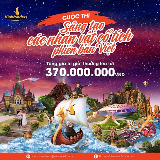 Sáng tạo các nhân vật cổ tích: Trở về tuổi thơ cùng VinWonders ảnh 1