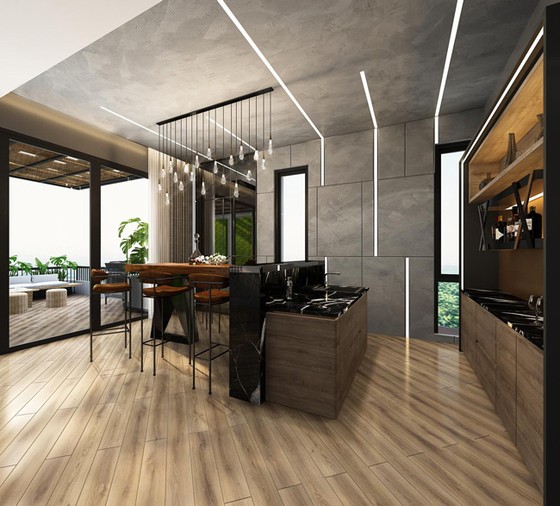 Ấn tượng biệt thự phong cách châu Âu tại Aqua City ảnh 5