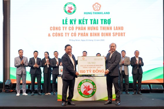 Topenland và Hưng Thịnh Land tài trợ 300 tỷ cho CLB bóng đá Topenland Bình Định ảnh 2