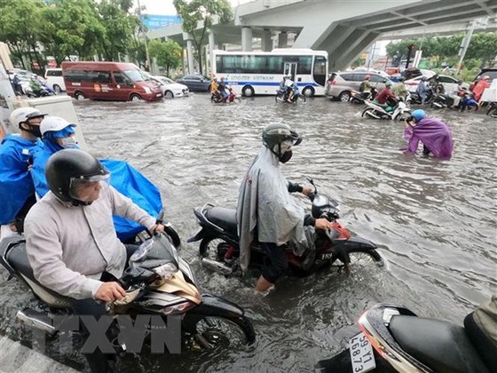 TP.HCM: Đẩy nhanh tiến độ để các công trình chống ngập 'về đích' hình ảnh 2 TP.HCM: Day nhanh tien do de cac cong trinh chong ngap 've dich' hinh anh 2