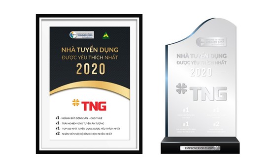 TNG Holdings Vietnam thắng lớn nhiều hạng mục “Employer of Choice” 2020 ảnh 1