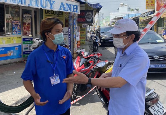 Bí thư Thành ủy TPHCM Nguyễn Văn Nên kiểm tra đột xuất công tác phòng chống dịch tại cơ sở ảnh 4