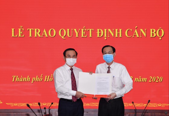 Đồng chí Lê Thanh Liêm được phân công, bổ nhiệm làm Trưởng Ban Nội chính Thành ủy ảnh 1