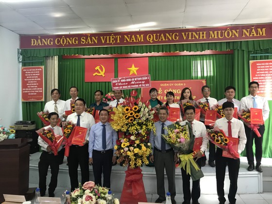 Ra mắt Đảng bộ, Ban Thường vụ, Bí thư và các Phó Bí thư phường Võ Thị Sáu ảnh 1