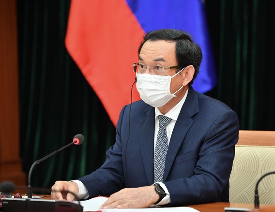 Bí thư Thành ủy TPHCM Nguyễn Văn Nên họp trực tuyến với Thống đốc thành phố Saint Petersburg ảnh 2