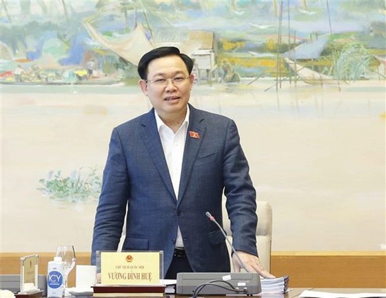 Chủ tịch Quốc hội Vương Đình Huệ ứng cử tại đơn vị bầu cử số 3, TP Hải Phòng ảnh 1