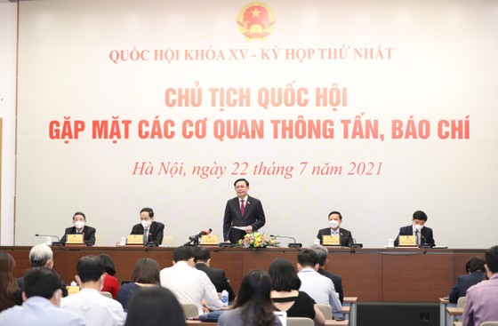 Chủ tịch Quốc hội Vương Đình Huệ: Quốc hội luôn luôn theo đuổi việc xây dựng hệ thống pháp luật đồng bộ, có 'tuổi thọ' lâu dài ảnh 1