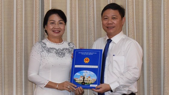 Đồng chí Vương Đức Hoàng Quân nhận công tác tại Thành ủy TPHCM ảnh 1